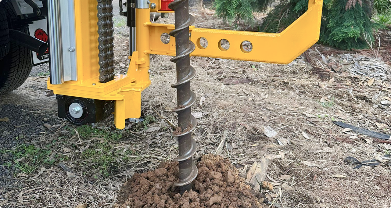 Solid Flight Auger Drilling